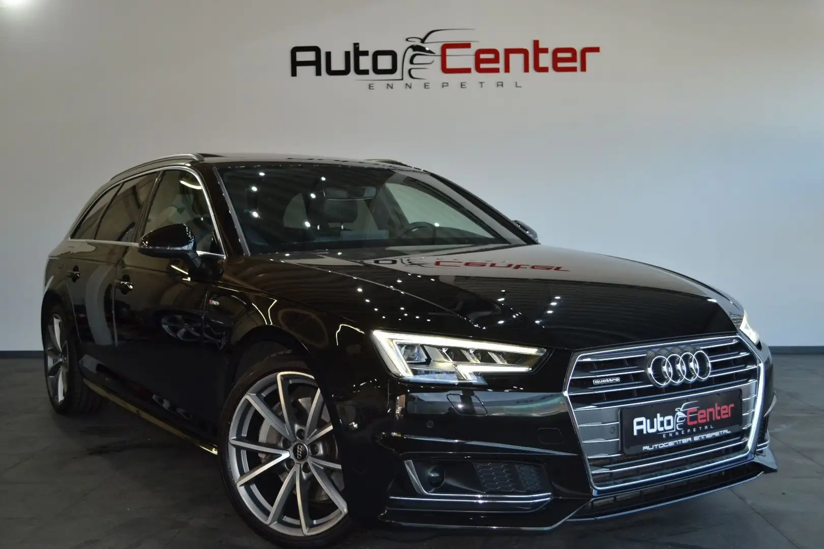 Audi A4 Avant quattro sport 3.0TDI*3x S line*B&O*Pano Zwart - 2