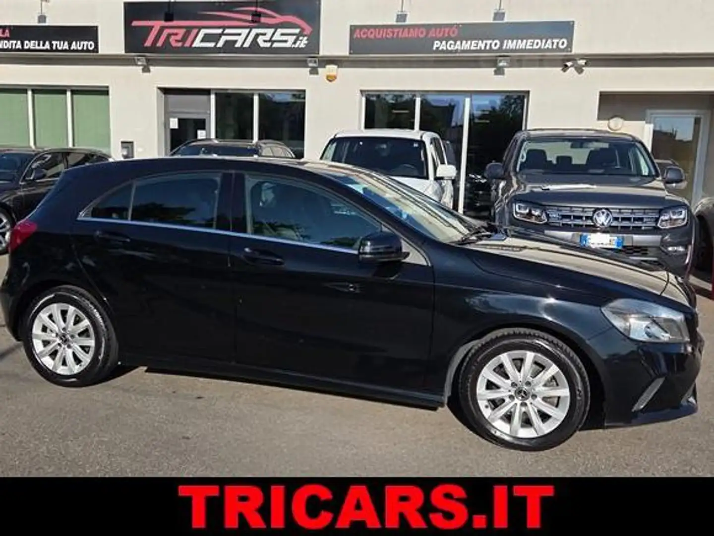 Mercedes-Benz A 160 Classe A - W176 Sport PERMUTE OK NEOPATENTATI Negro - 1