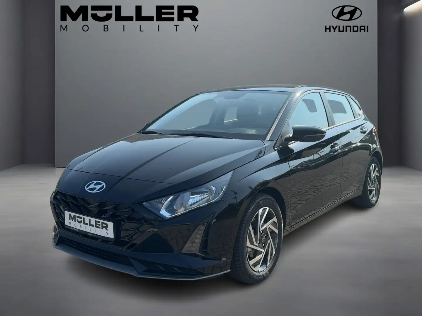 Hyundai i20 1.0 T-GDI Trend +TEMP+CARPLAY+NAVI+SPU.HA+ Nero - 1