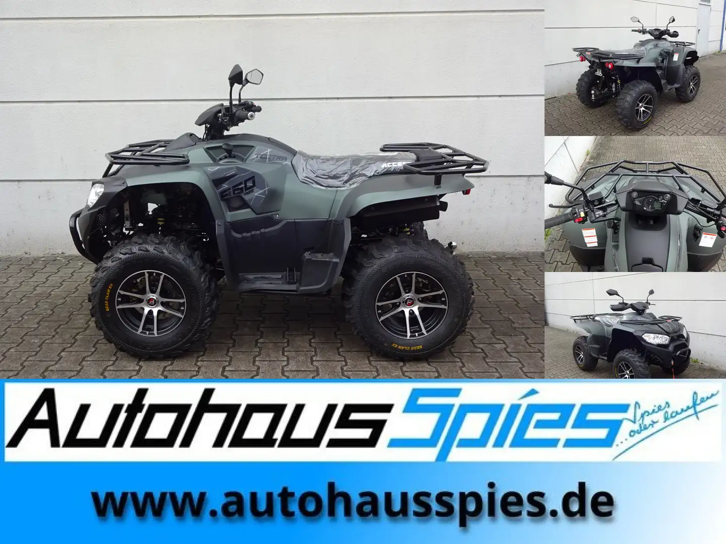 Access Tectra 860 ABS T3b SITZ- + GRIFFHEIZUNG zelena - 1