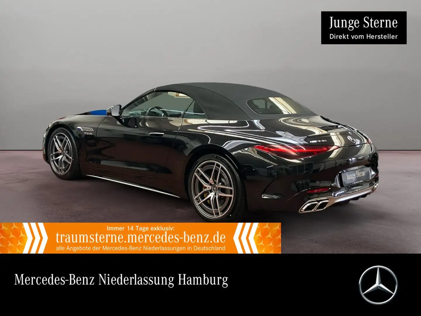 Mercedes-Benz SL 63 AMG Cab. 4M Fahrass WideScreen Sportpak HUD Schwarz - 1