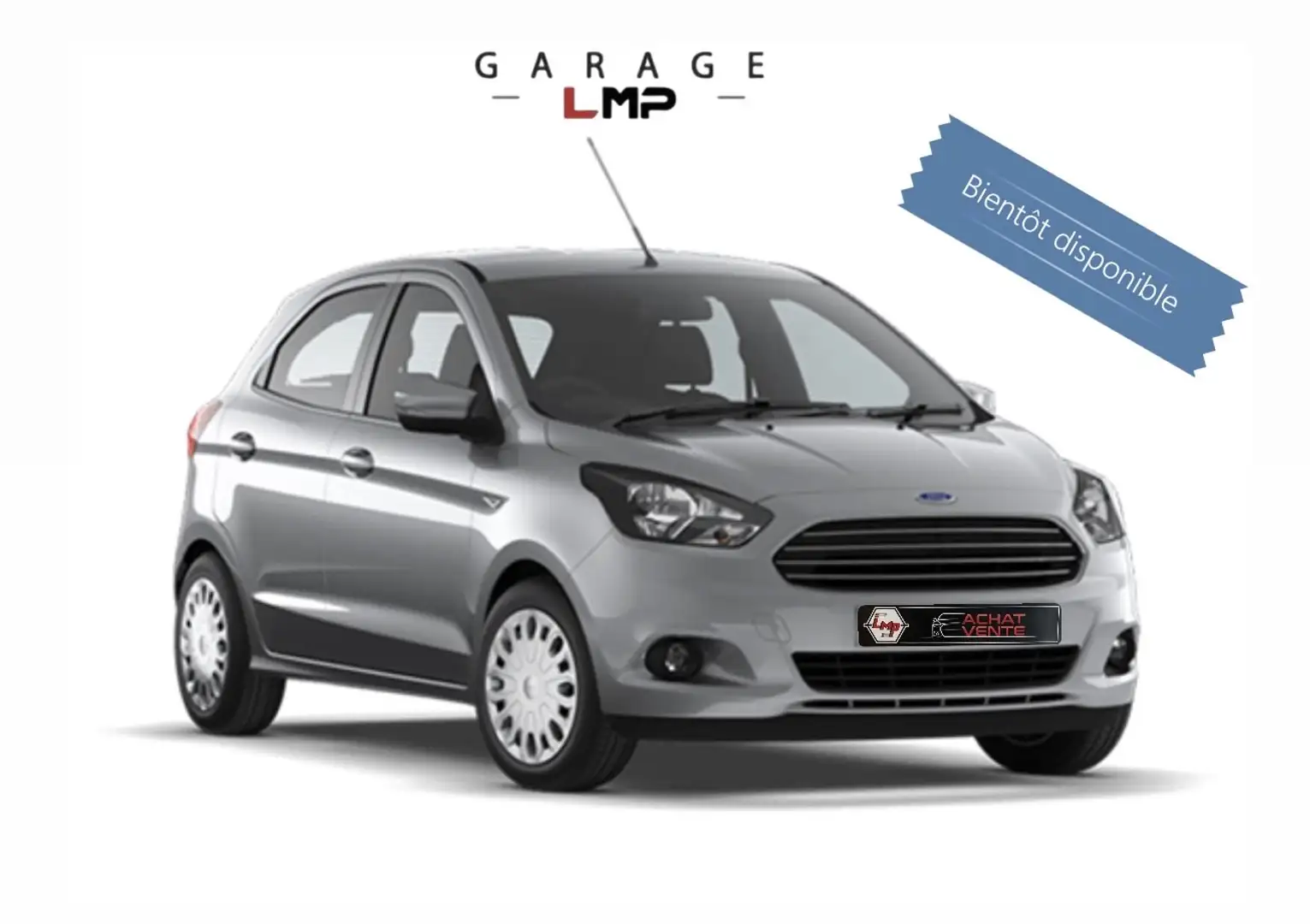 Ford Ka/Ka+ Ka+ 1.2i Essential🔝25.200 km🔝 Grijs - 1