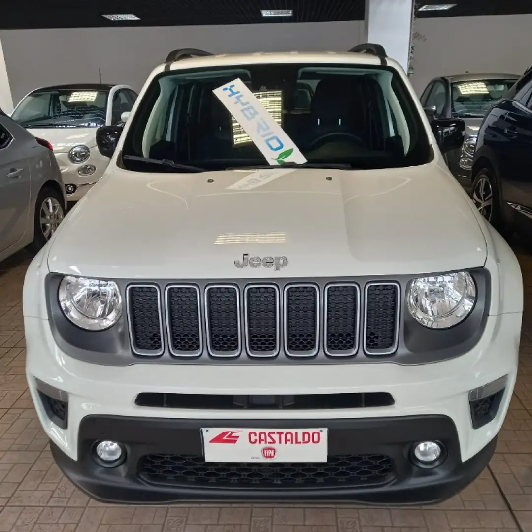 Jeep Renegade 1.5 Turbo T4 MHEV Limited Bianco - 1