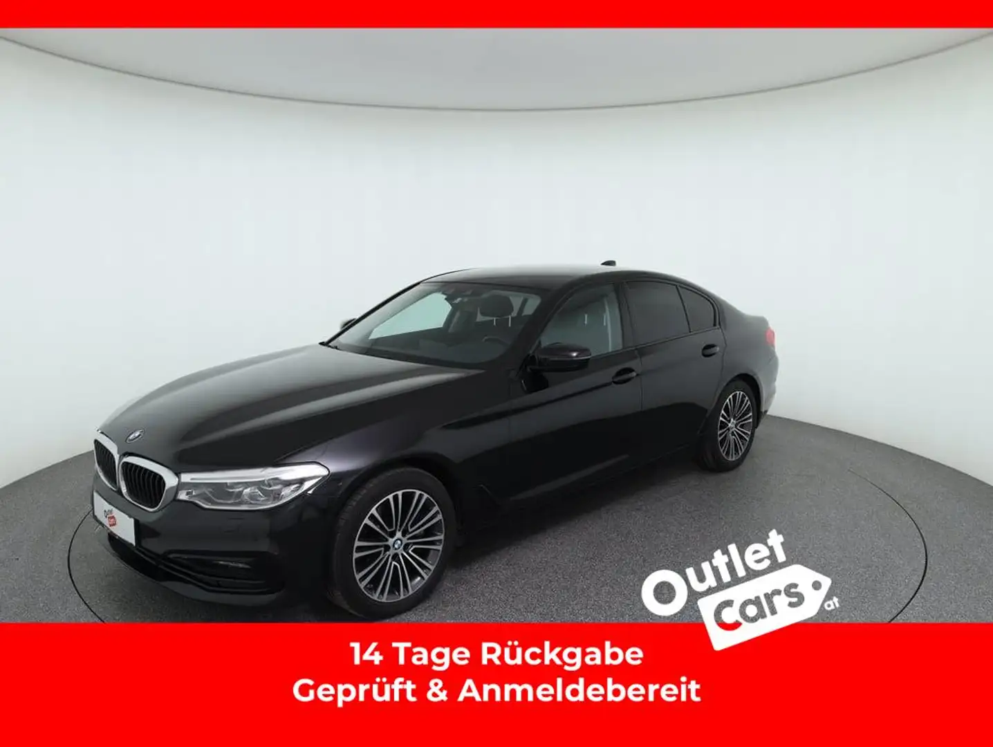 BMW 530 d xDrive Sport Line CARPLAY+LED+LEDER+NAVI+LM Schwarz - 1