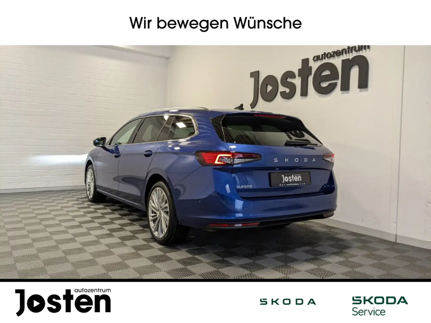 Skoda Superb Combi Selection 1.5eTSI AHK Canton 360 ACC Navi Azul - 2