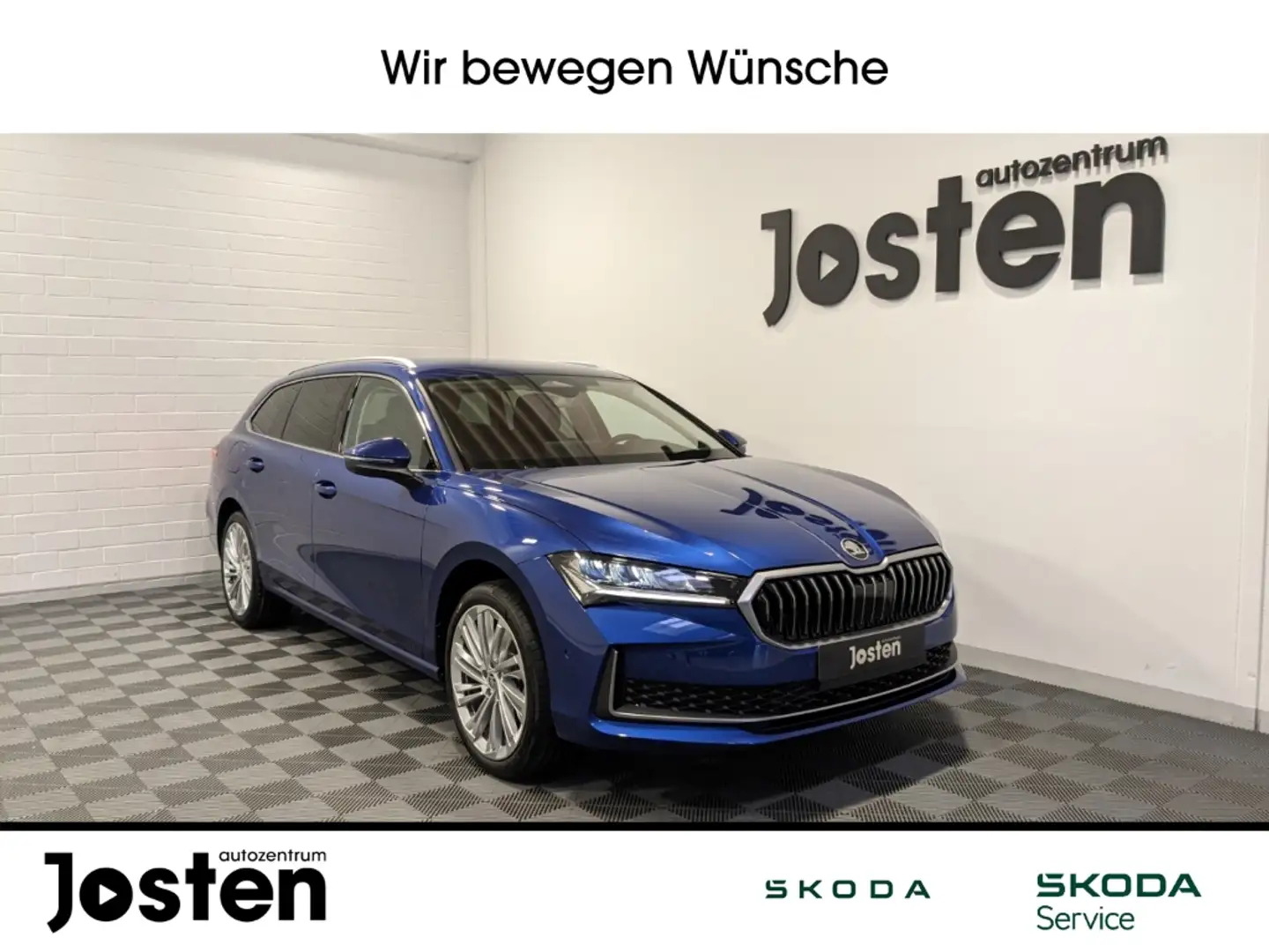 Skoda Superb Combi Selection 1.5eTSI AHK Canton 360 ACC Navi Blau - 1
