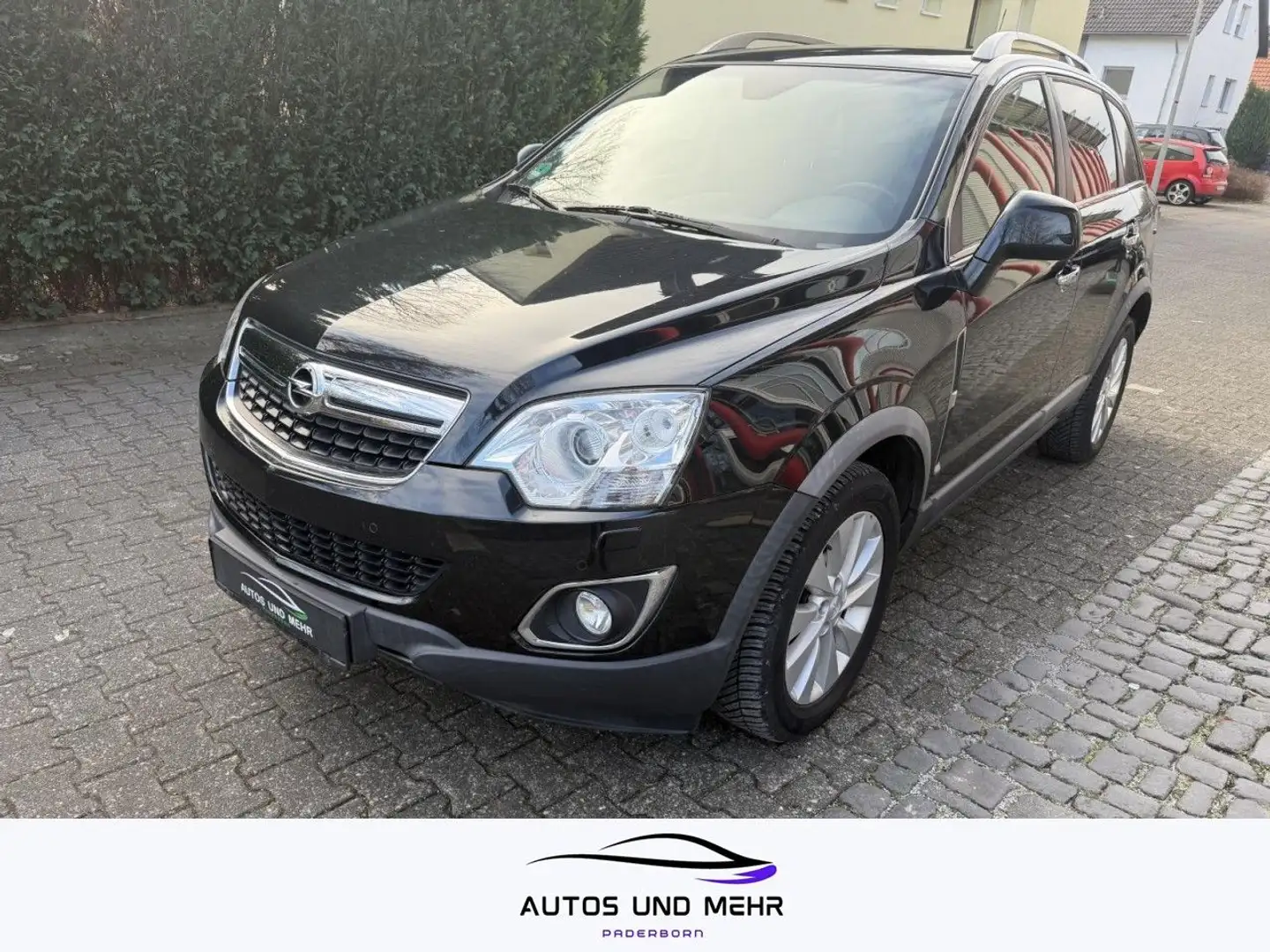 Opel Antara Cosmo 4x4 Klima Leder Einparkhilfe Noir - 1