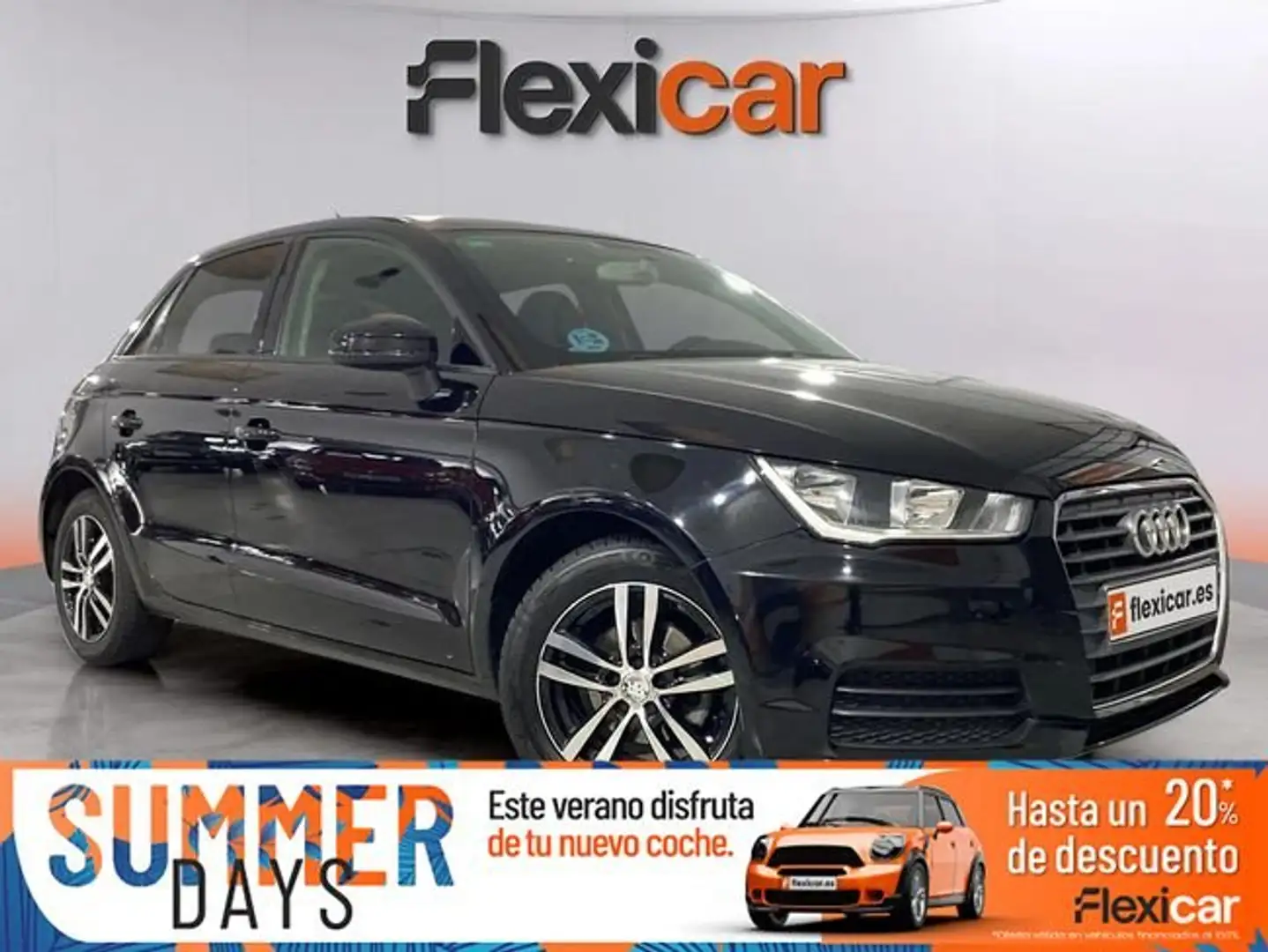 Audi A1 Sportback+1.4+TDI+90CV+Active+Kit Negro - 1