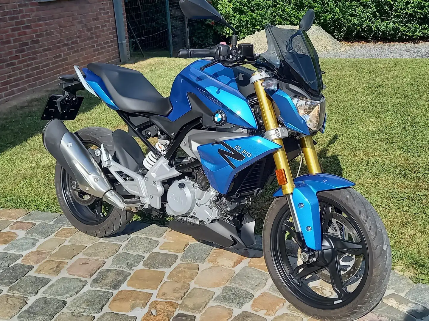 BMW G 310 R Bleu - 1
