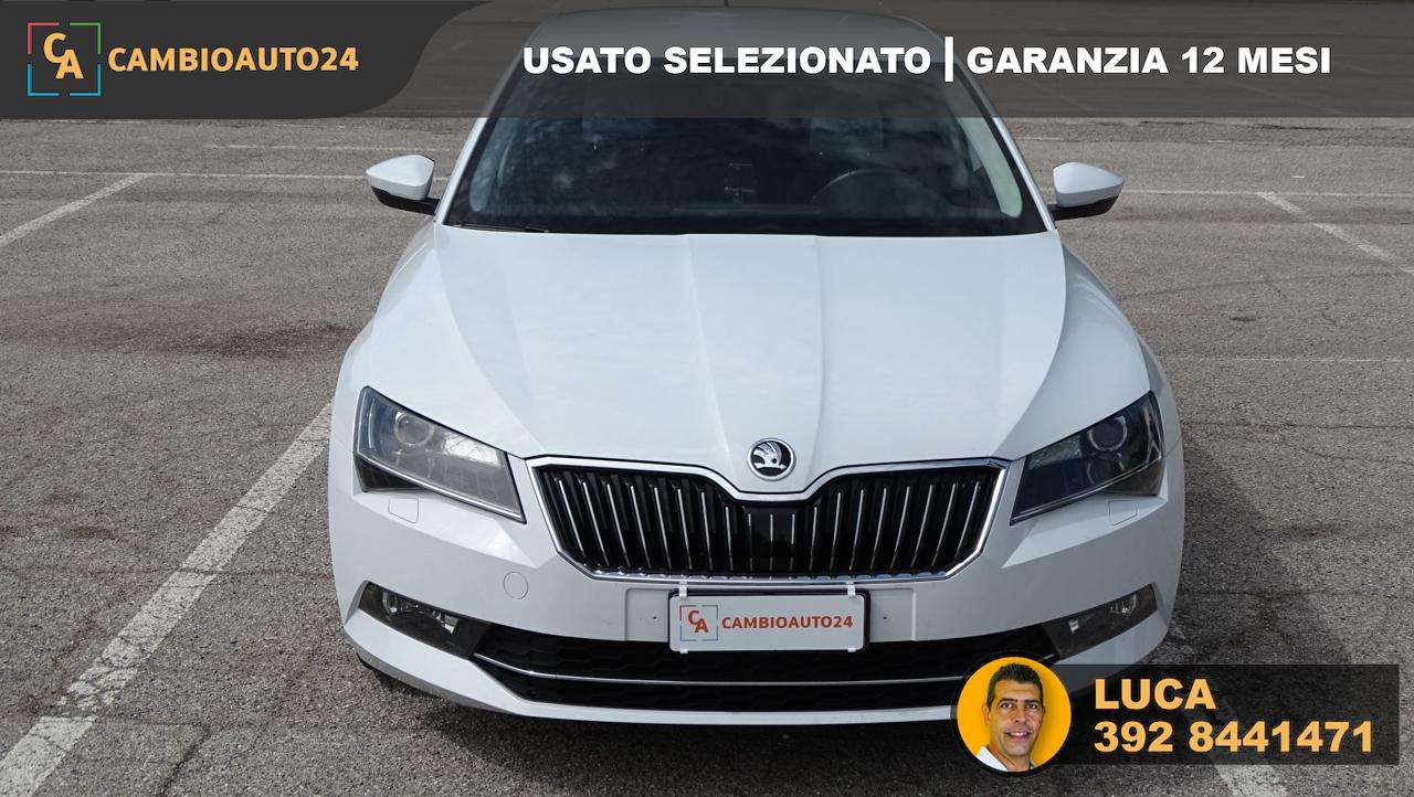 Skoda Superb 1.6 TDI, 120CV, manuale, "Executive", Garanzia..