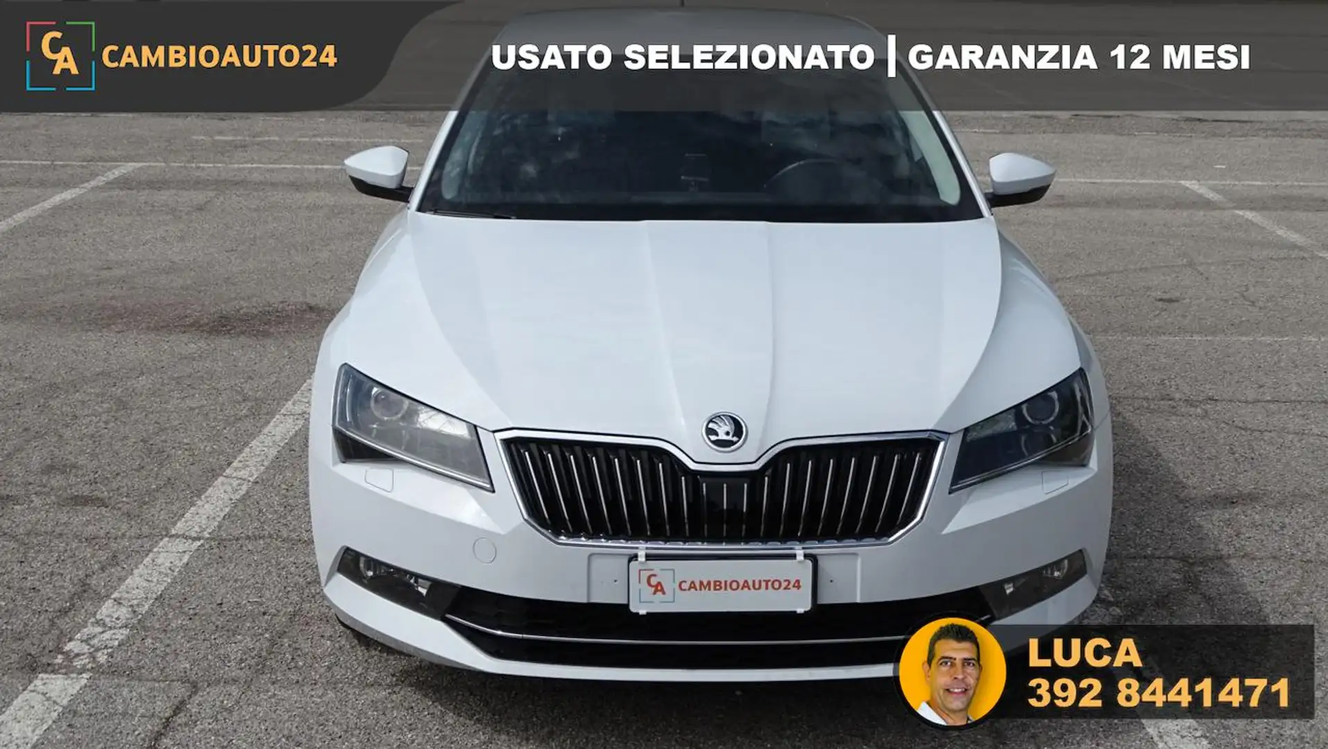 Skoda Superb 1.6 TDI, 120CV, manuale, "Executive", Garanzia.. Bianco - 1