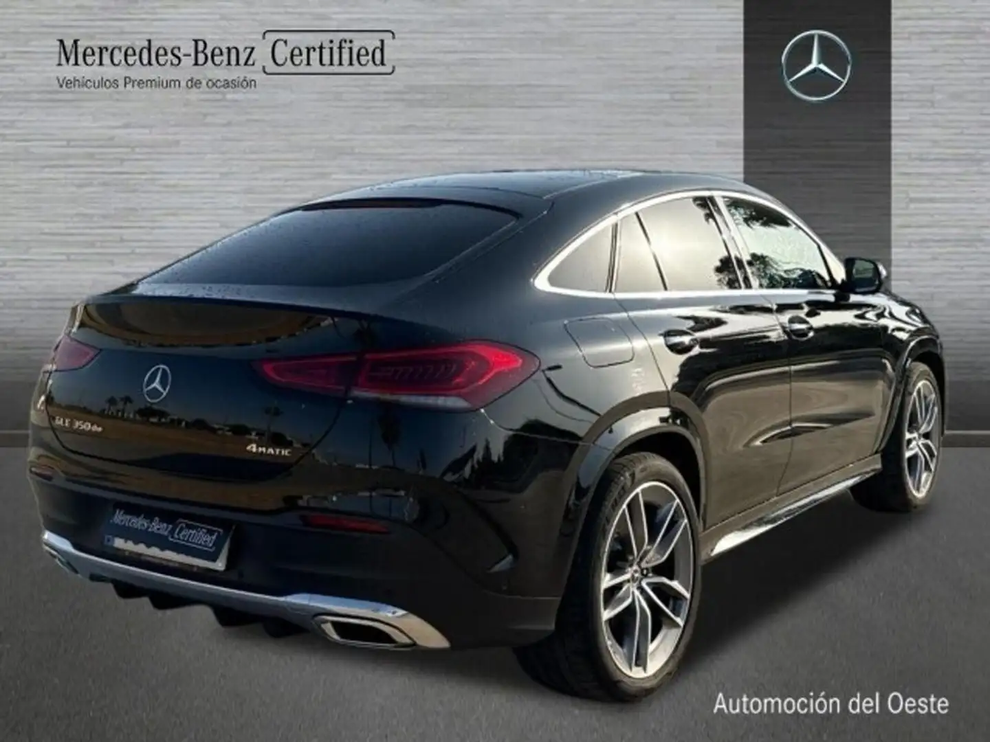Mercedes-Benz GLE 350 de 4matic coupe[0-803] Negro - 2