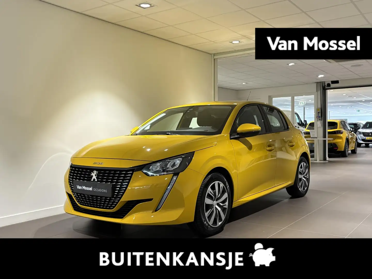 Peugeot 208 1.2 PureTech Active | Airco | Apple Carplay/Androi Geel - 1