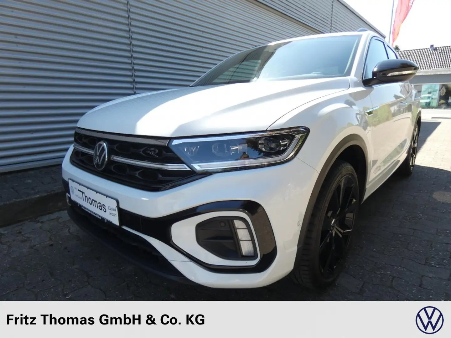 Volkswagen T-Roc 2.0 TDI DSG 4Motion R-Line LED Navi Pano Klima Weiß - 2