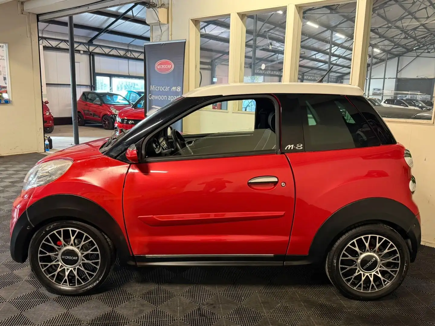 Microcar M8 M8 ROT DCI Mopedauto Leichtmobile 45 KM Rot - 2