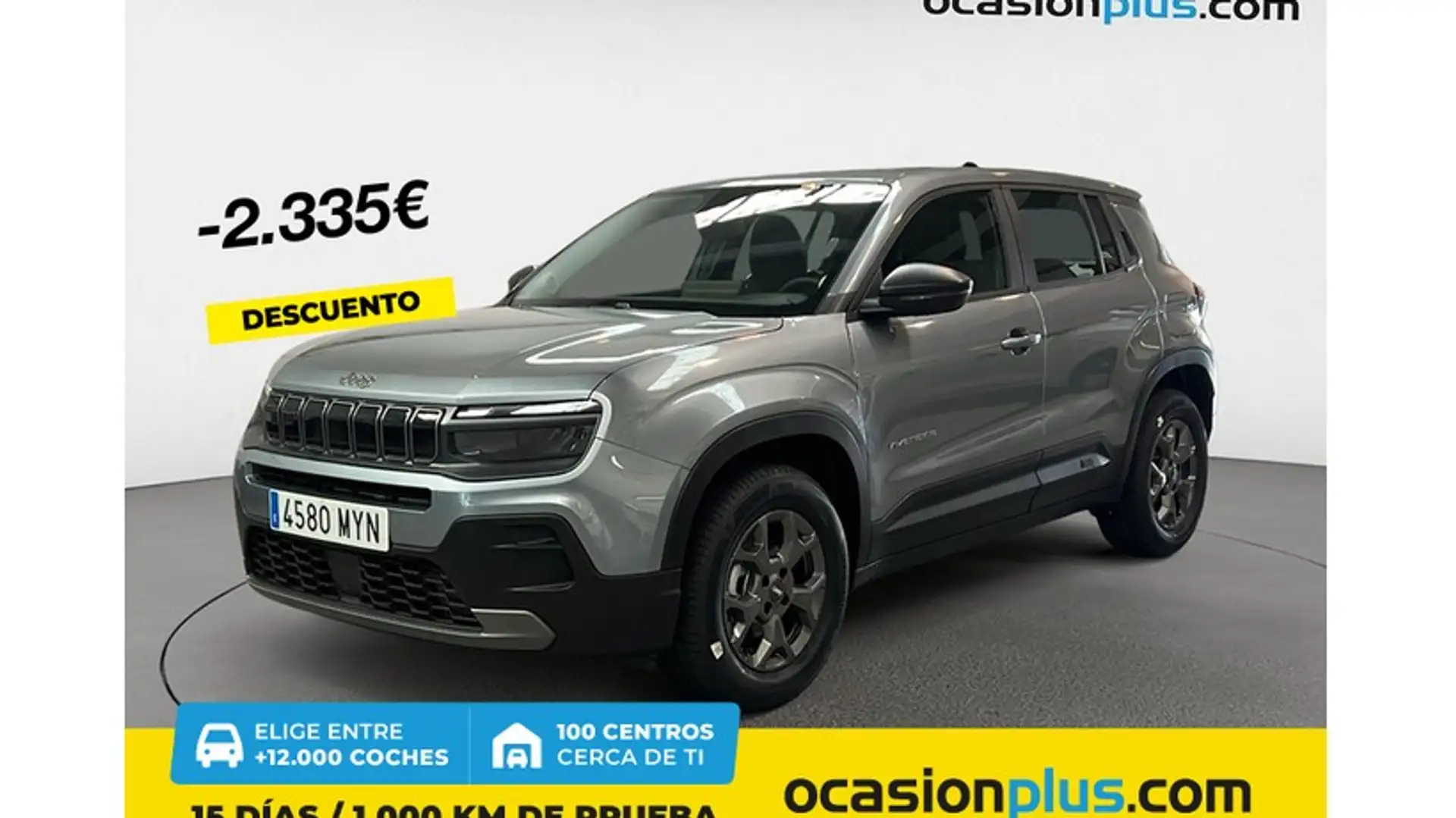 Jeep Avenger 1.2 Longitude 100 Gris - 1