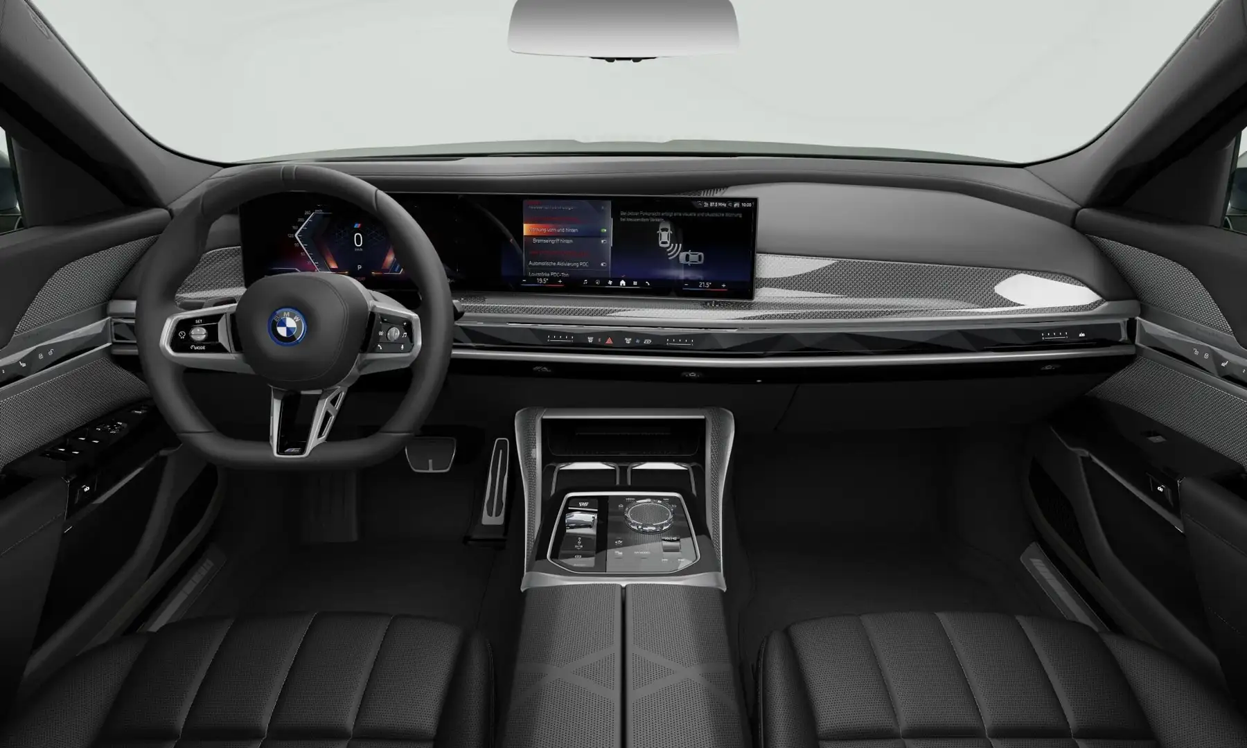 BMW i7 xDrive60 M Sport Pro AHK PANO TV B&W AutomTür Grau - 2