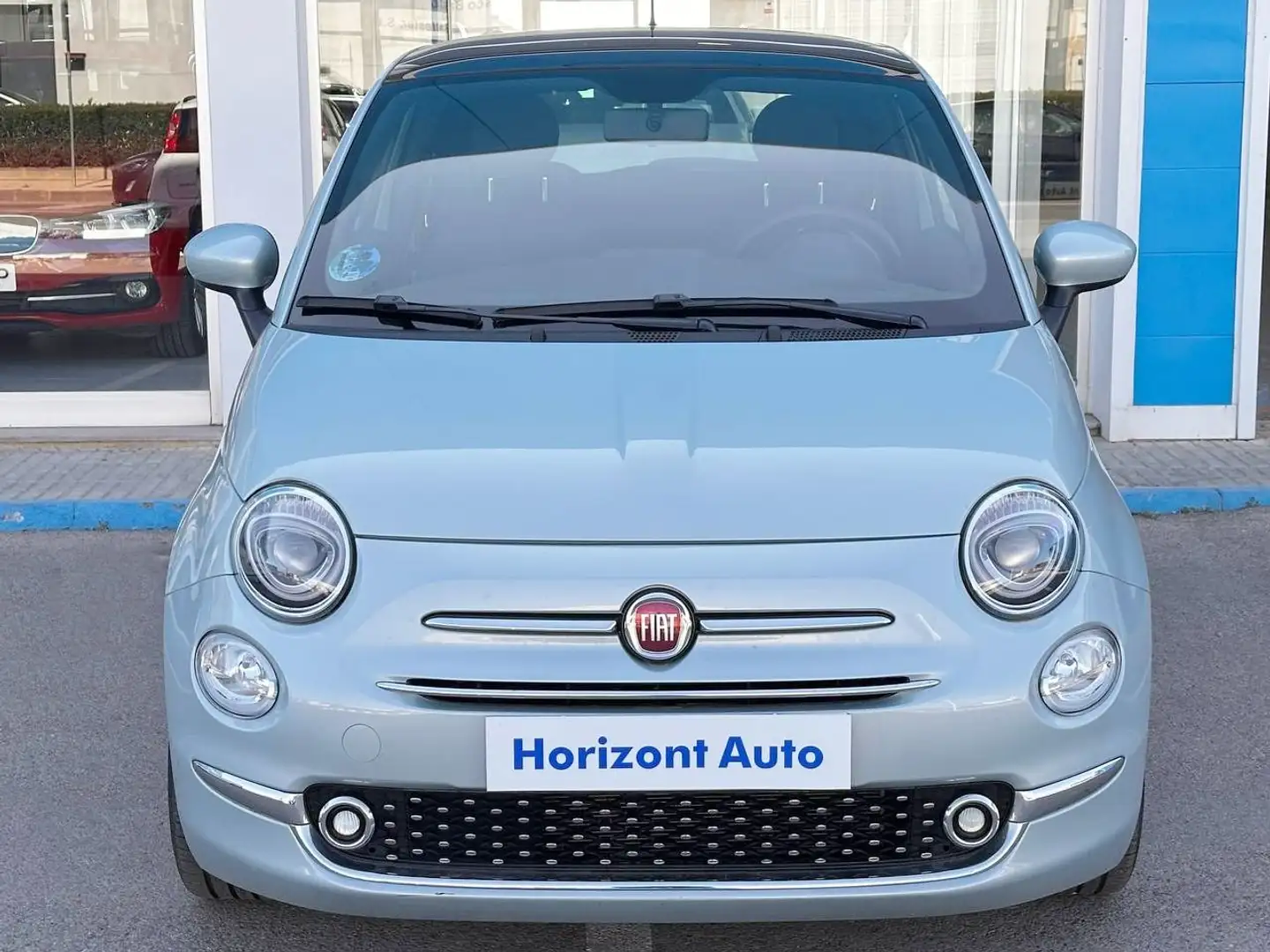 Fiat 500 Hybrid Blau - 2