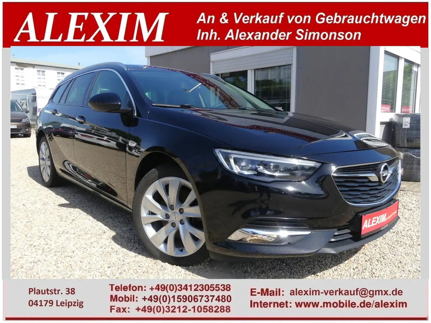 Opel Insignia B Sports Tour/2.0CDTi/LED/CarPlay/KeyLe Zwart - 1
