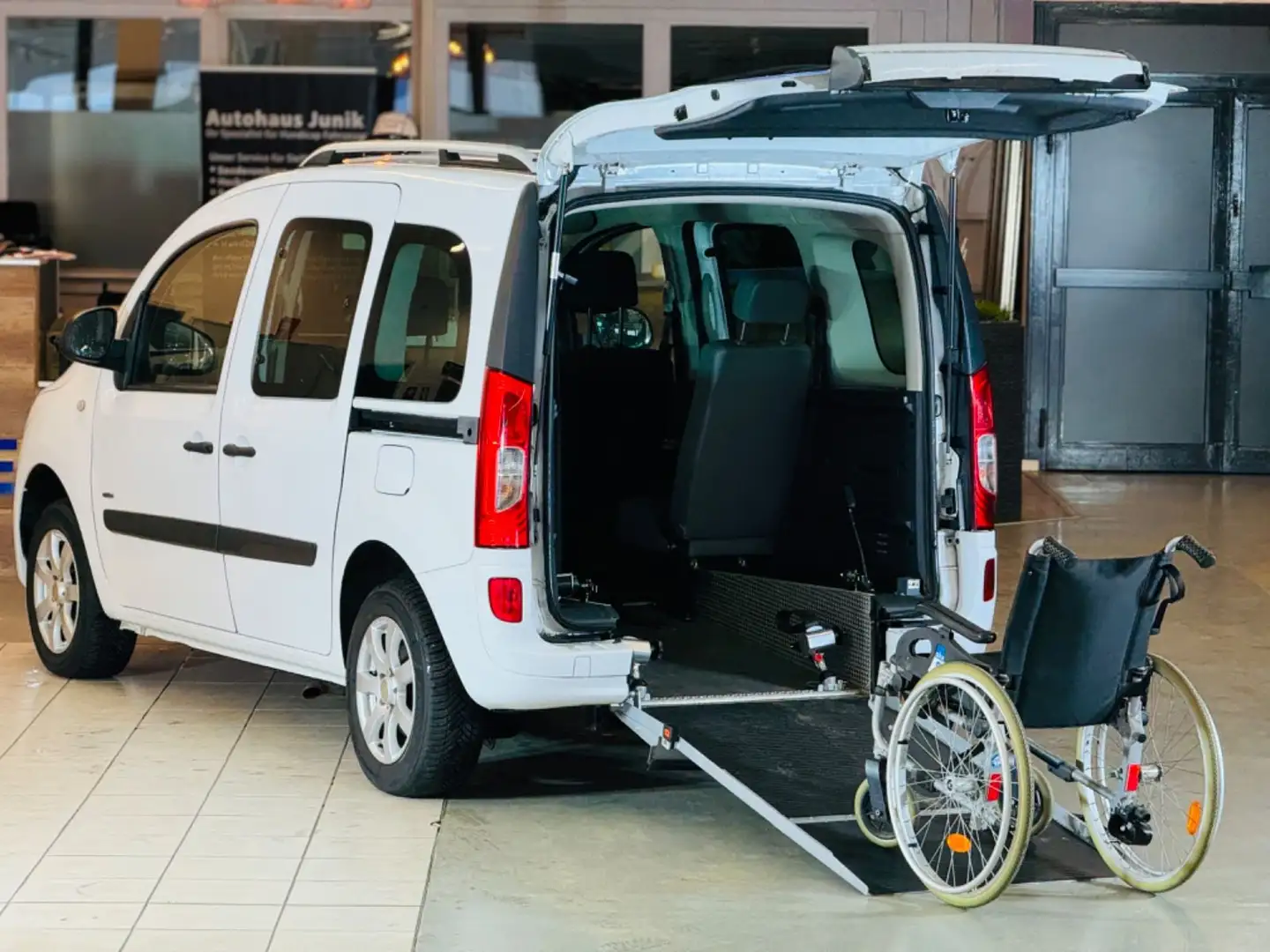 Mercedes-Benz Citan Behindertengerecht-Rampe Blanc - 1