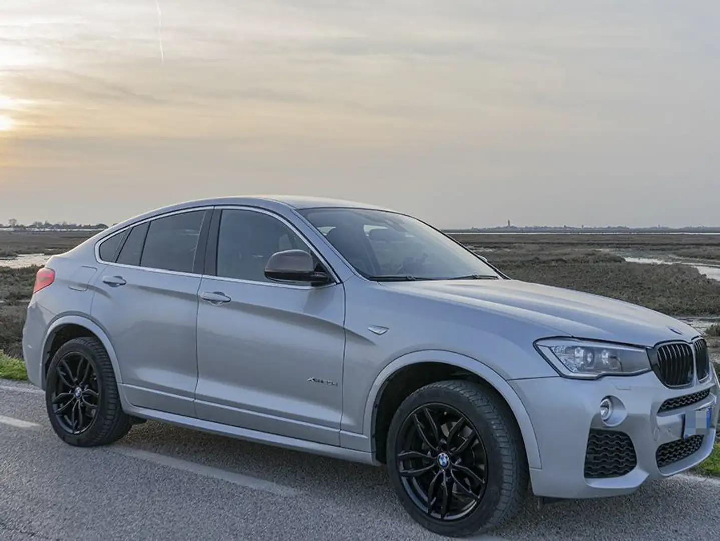 BMW X4 X4 xdrive20d Msport auto Argento - 2