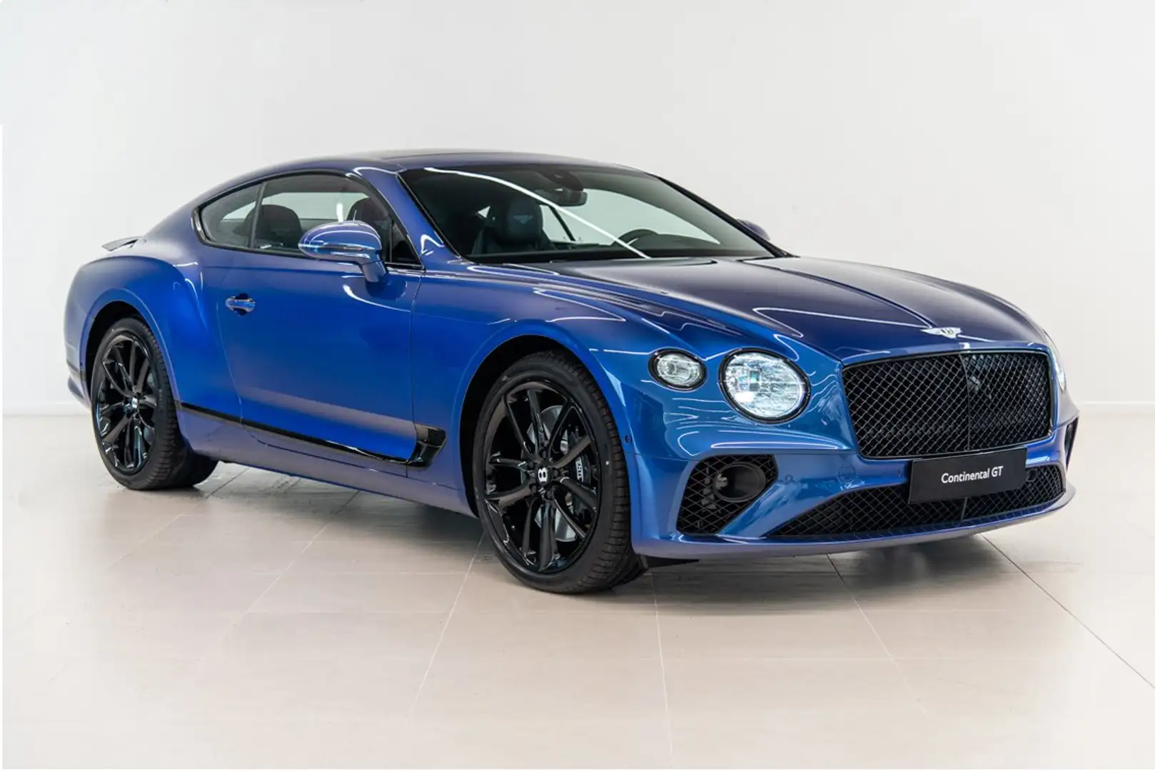 Bentley Continental GT V8 Coupe Bleu - 1
