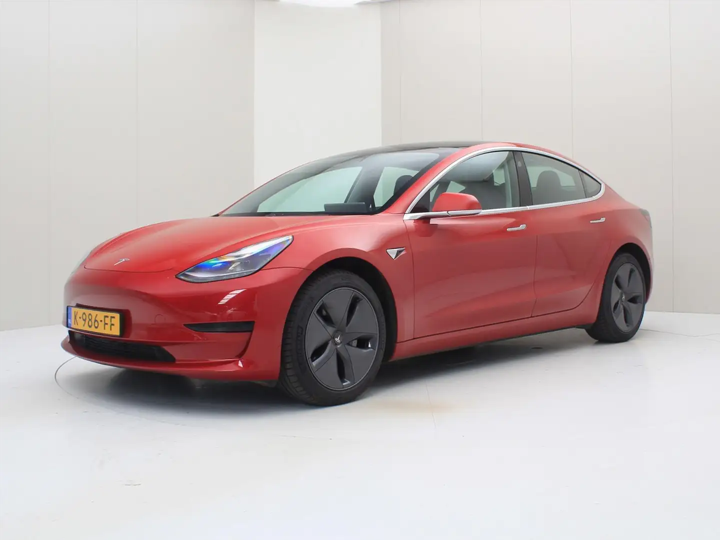 Tesla Model 3 Standard RWD Plus [ LFP ACCU+AUTOPILOT+60 kWh+PREM Rood - 1