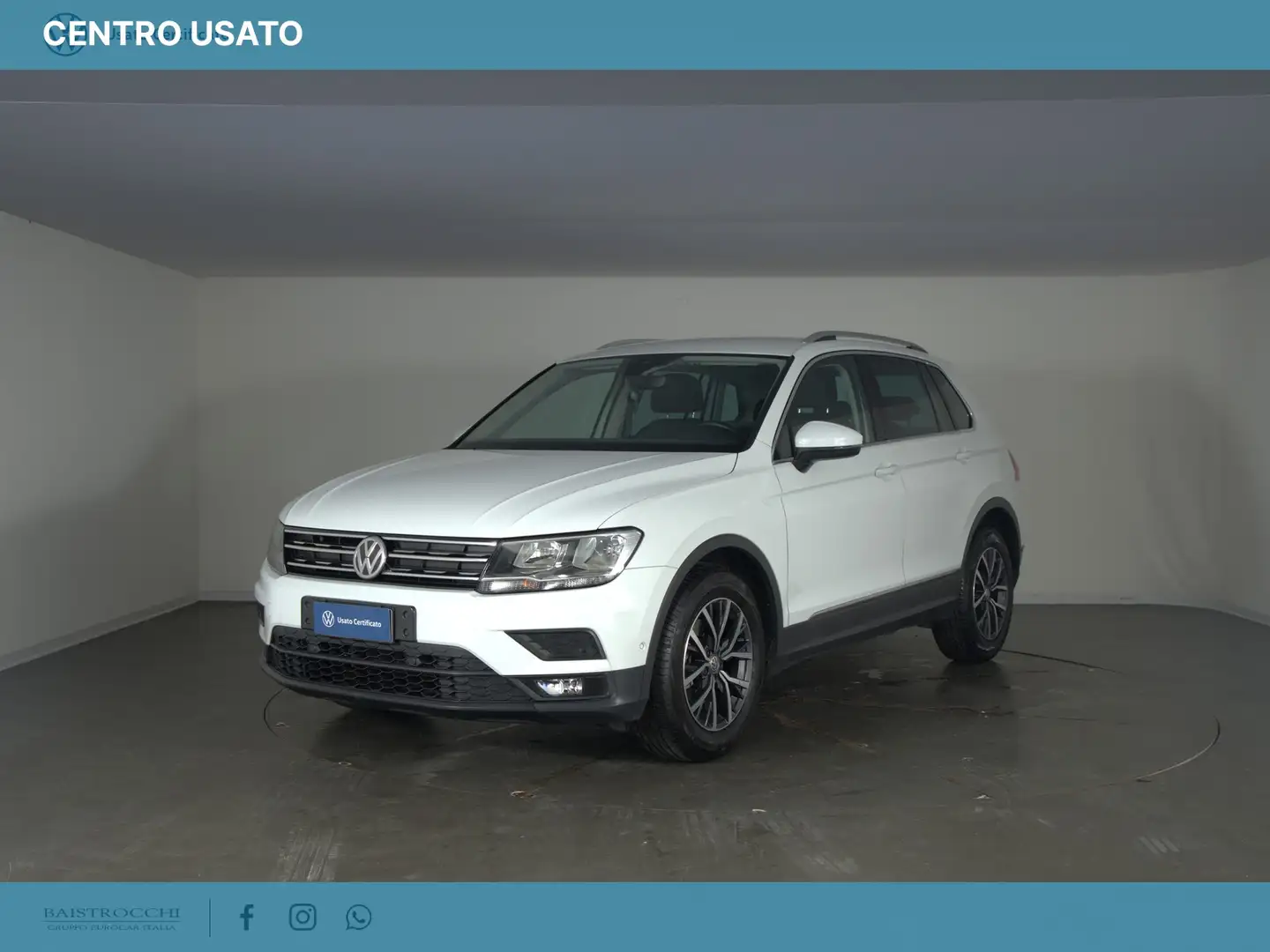 Volkswagen Tiguan 1.4 tsi style 125cv Bianco - 1