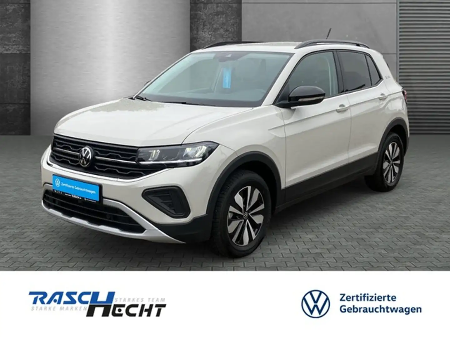 Volkswagen T-Cross Goal 1.0 TSI*AHK*LED*SHZ*5 J. GAR* Gris - 1