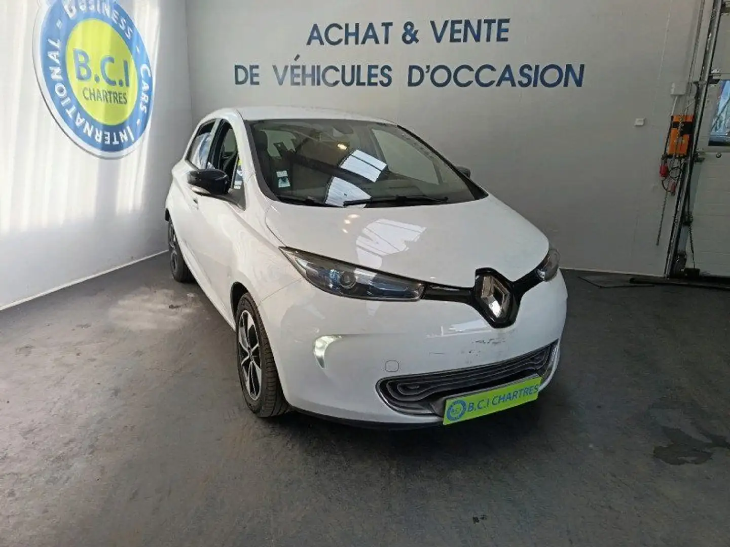 Renault ZOE INTENS CHARGE RAPIDE Q90 LOCATION BATTERIE Blanc - 2