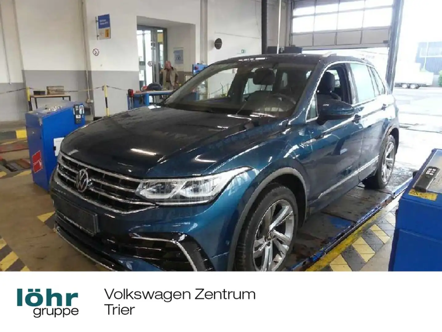 Volkswagen Tiguan 2.0 TDI DSG 4Motion R-Line AHK, Navi Blau - 1