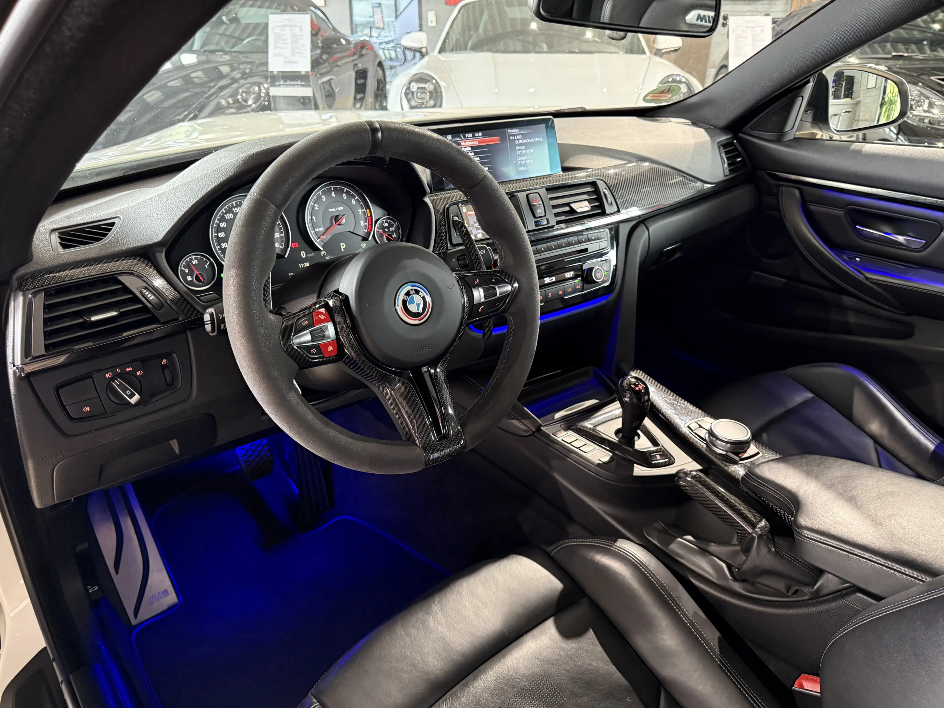 BMW M4 Coupé DKG*KW V3*OLED*20ZOLL WHEELFORCE* — photo 14