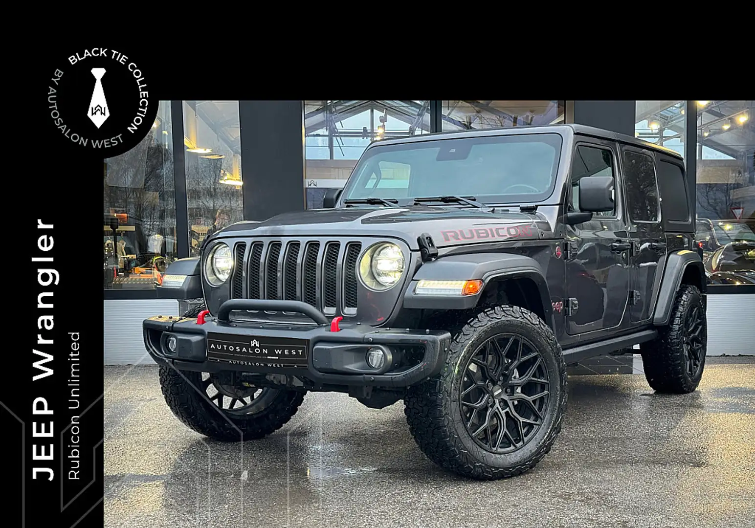 Jeep Wrangler Unlimited Fiskal LKW 2,0 GME Rubicon Aut. Rubicon Grau - 1