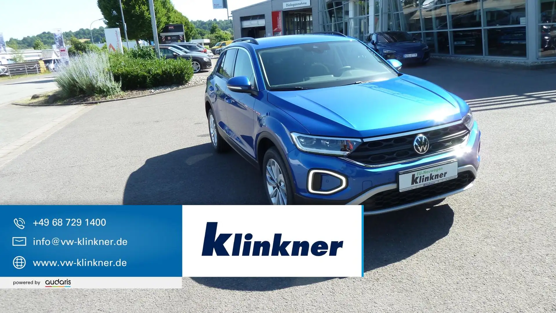 Volkswagen T-Roc 1.5 16V TSI ACT Life Bleu - 1