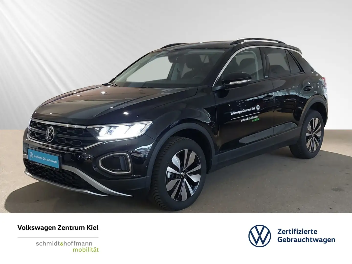 Volkswagen T-Roc MOVE 1.5 TSI PDC+SITZHZ+RFK+KLIMA+CARPLAY Klima Schwarz - 1