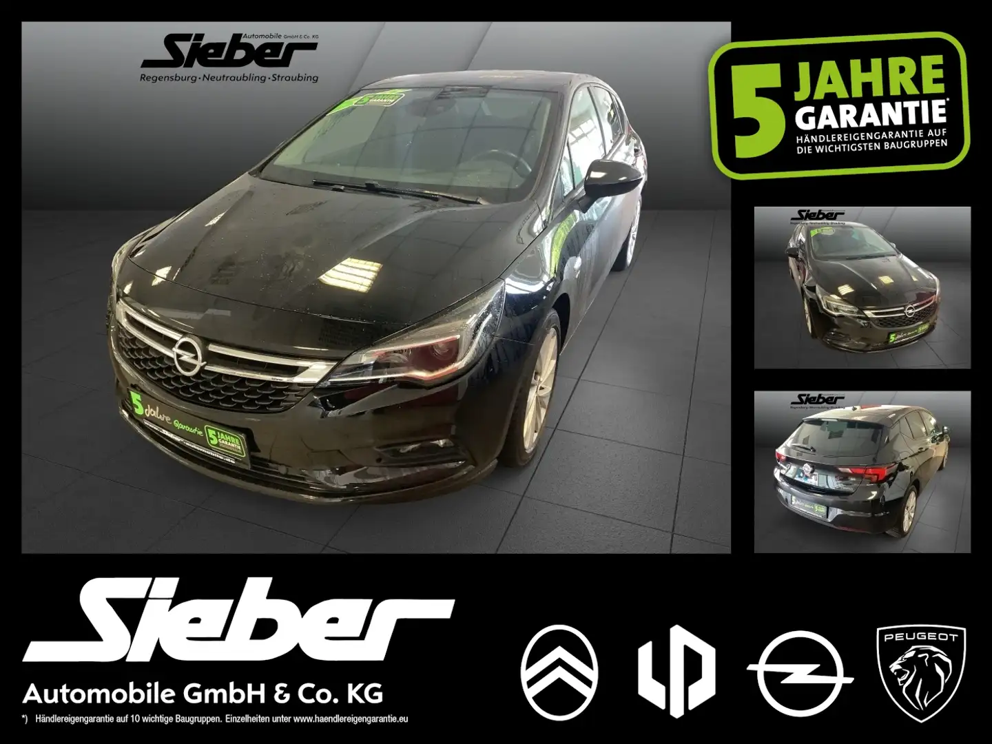 Opel Astra K 1.4 Turbo Active **PDC**Sitzheizung** Schwarz - 1