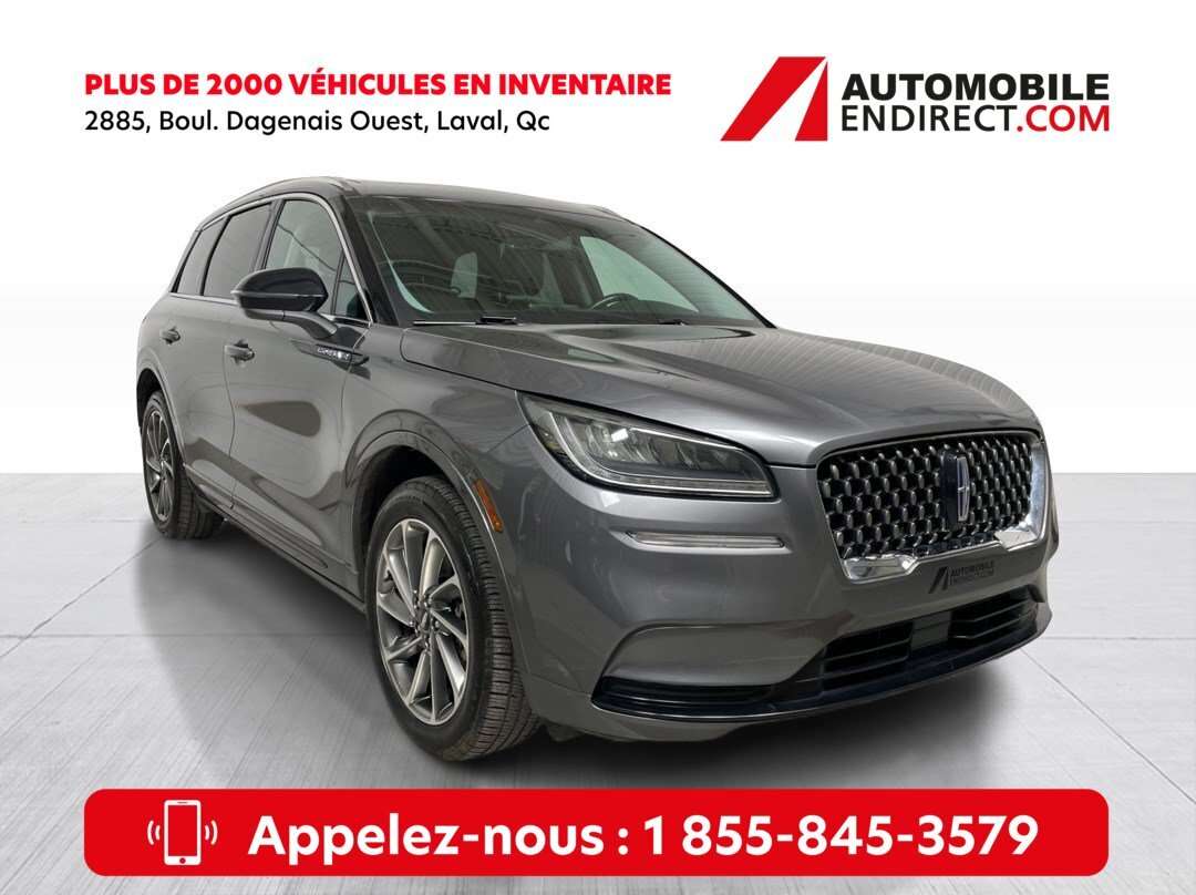 2022 Lincoln Corsair Grand Touring PHEV AWD Mags Cuir Toit GPS Sièges c