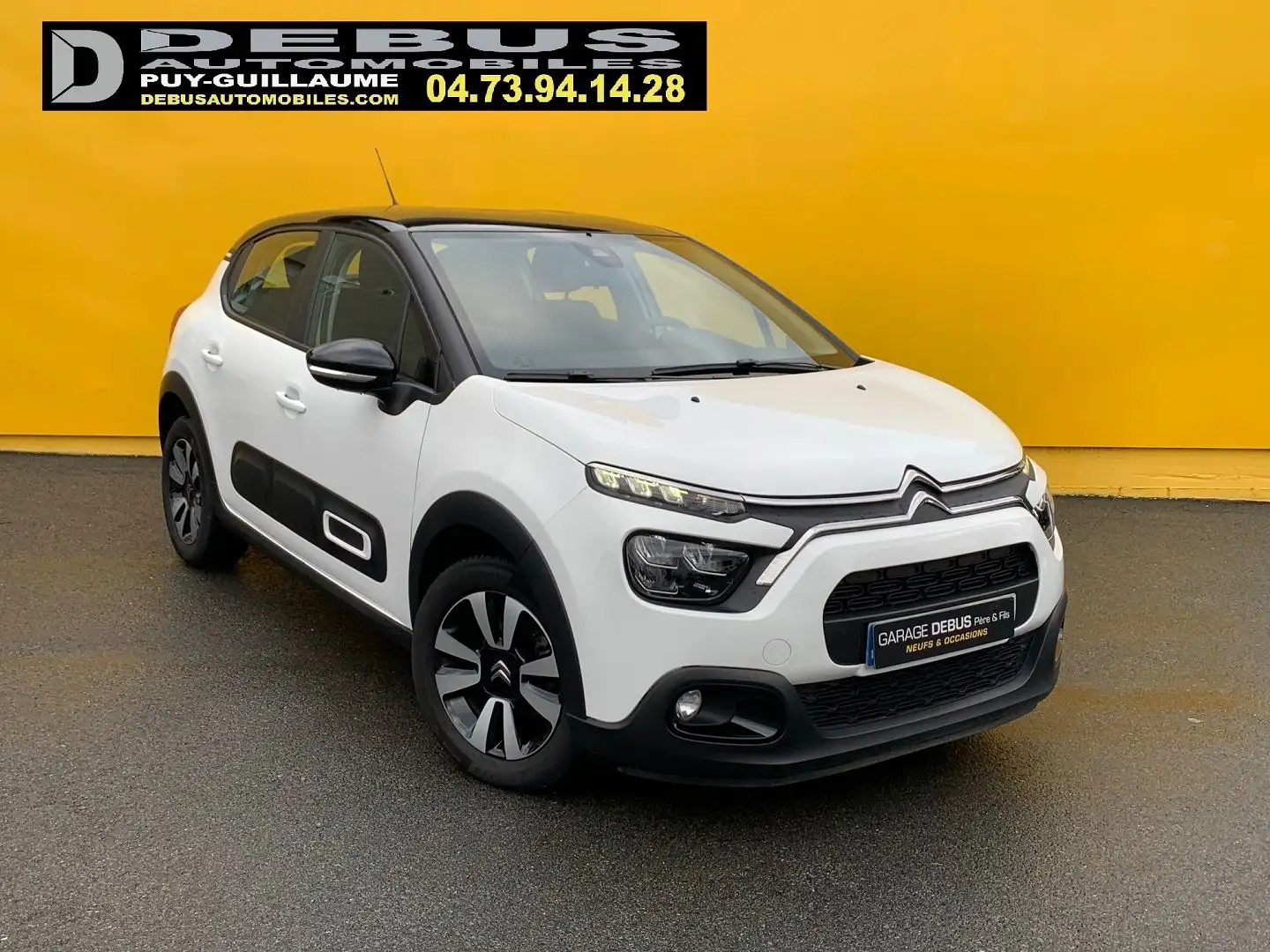 Citroen C3 1.2 PURETECH 83CH S\u0026S FEEL PACK Wit - 1