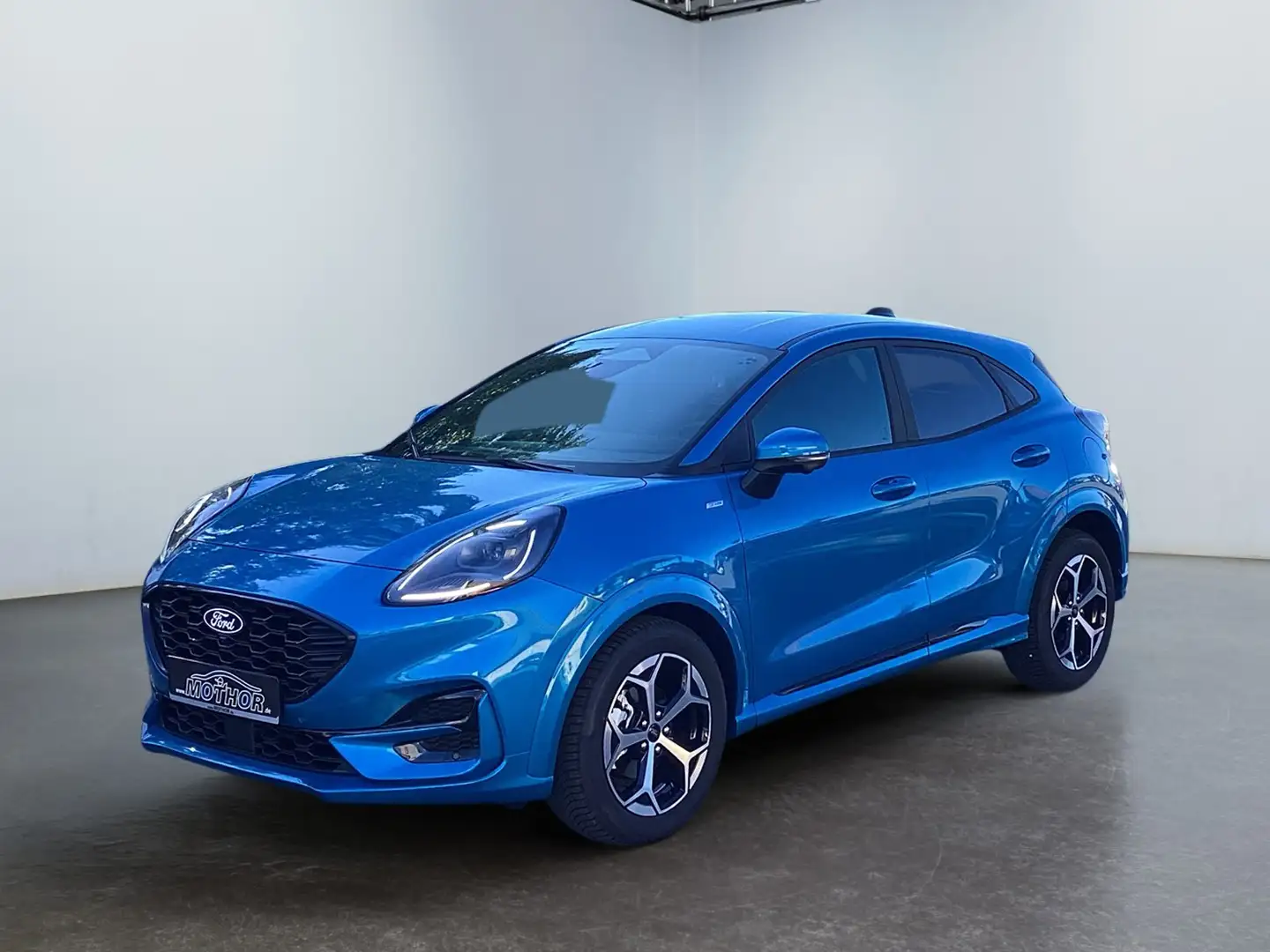 Ford Puma ST-Linie 1.0 EcoBoost ACC PDC KAM NAV Blauw - 2