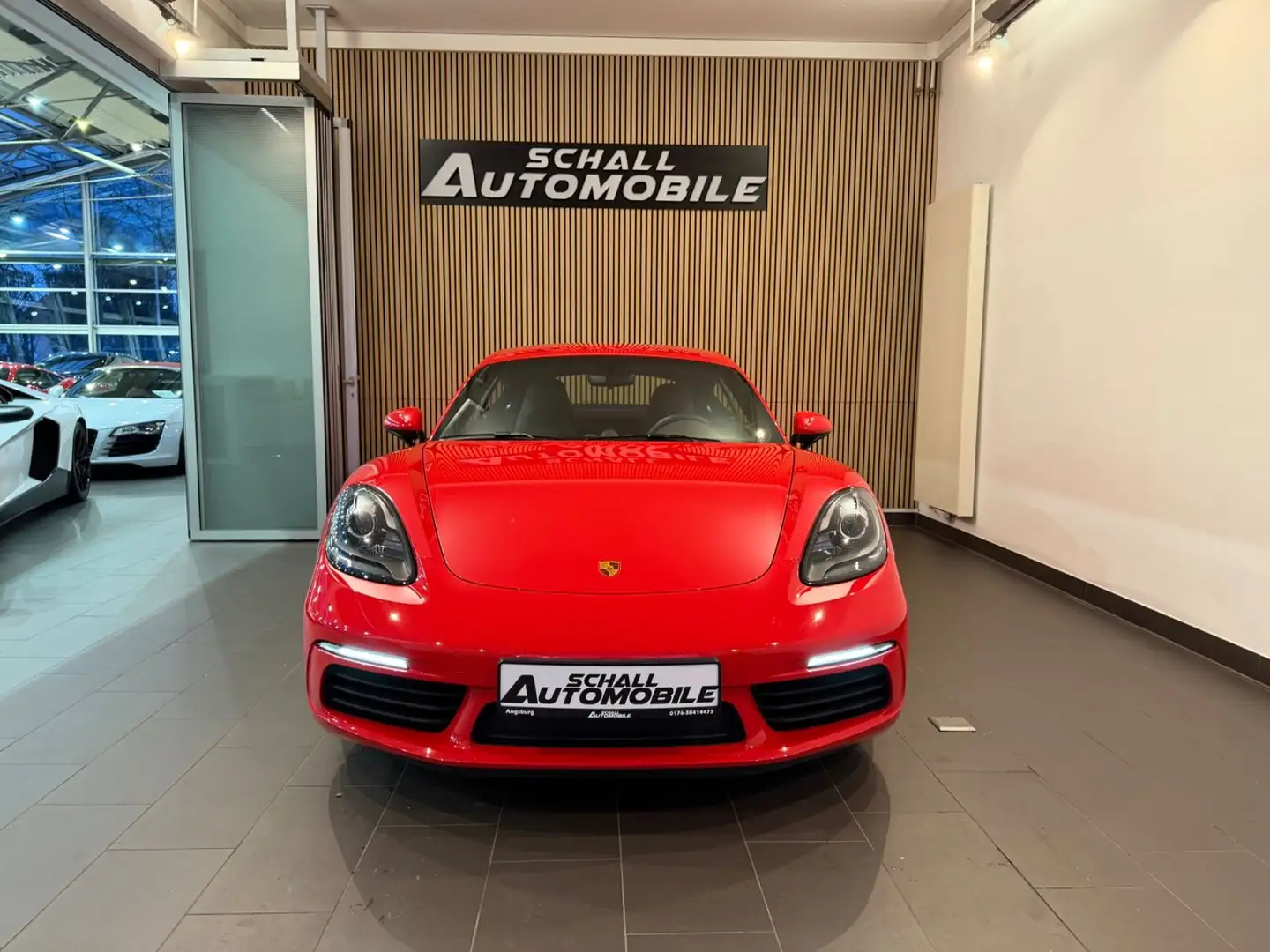 Porsche Cayman *DE/1-Hand/Sport-Abgas/Chrono/Park-Paket* Rot - 2