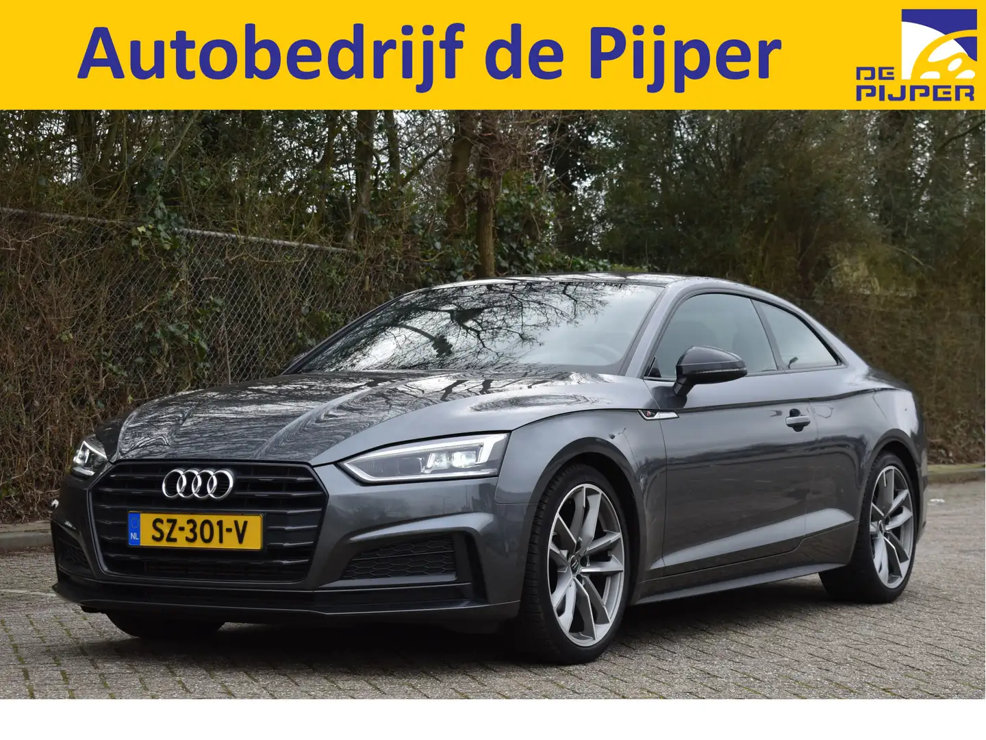 Audi A5 Coupé 2.0 TFSI MHEV 191 PK Sport S-Line Edition | Grijs - 1