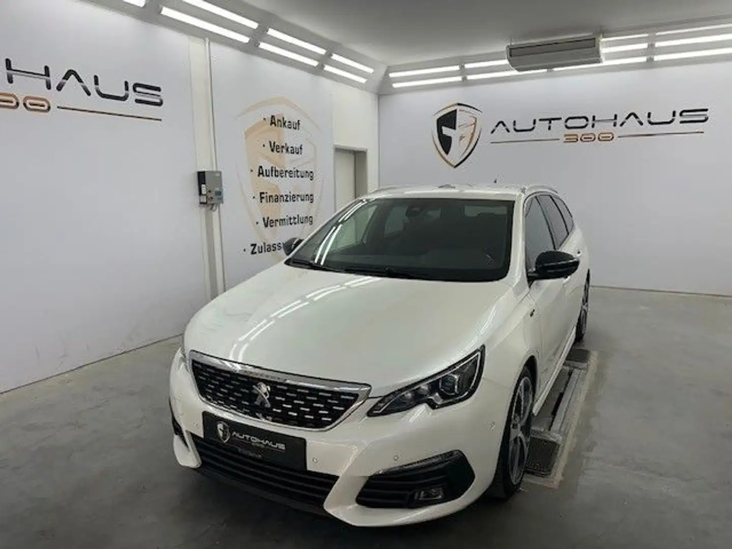 Peugeot 308 SW GT NAVI LED KLIMA RFK MFL TEMPO ALCANTARA Blanc - 1