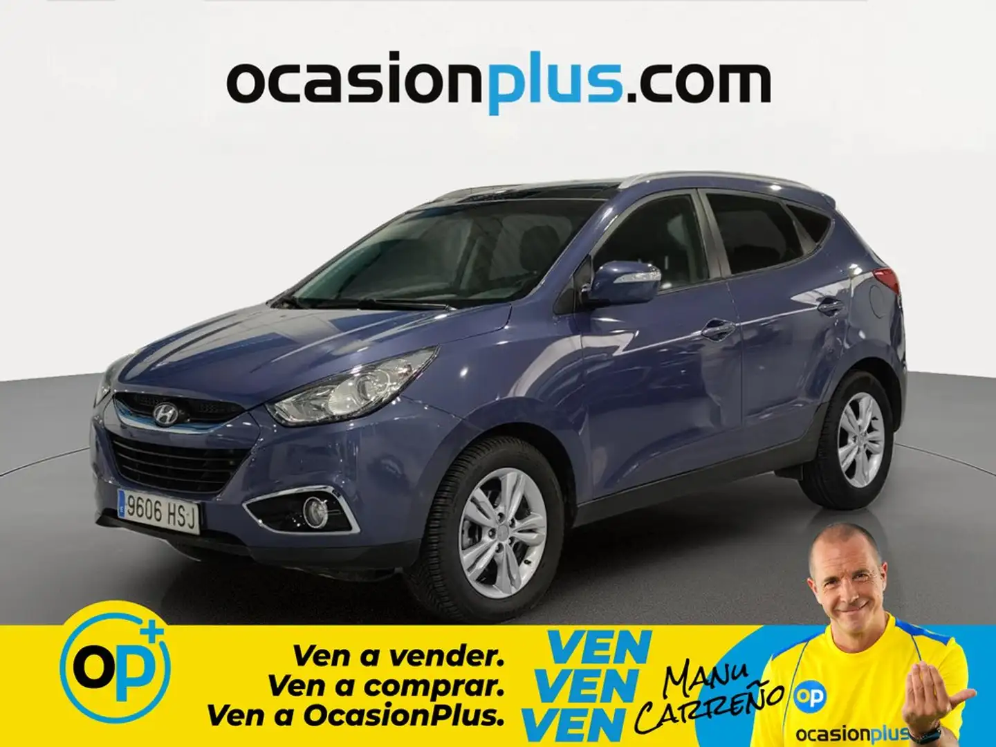 Hyundai iX35 1.7CRDI SLE Sky 4x2 Azul - 1