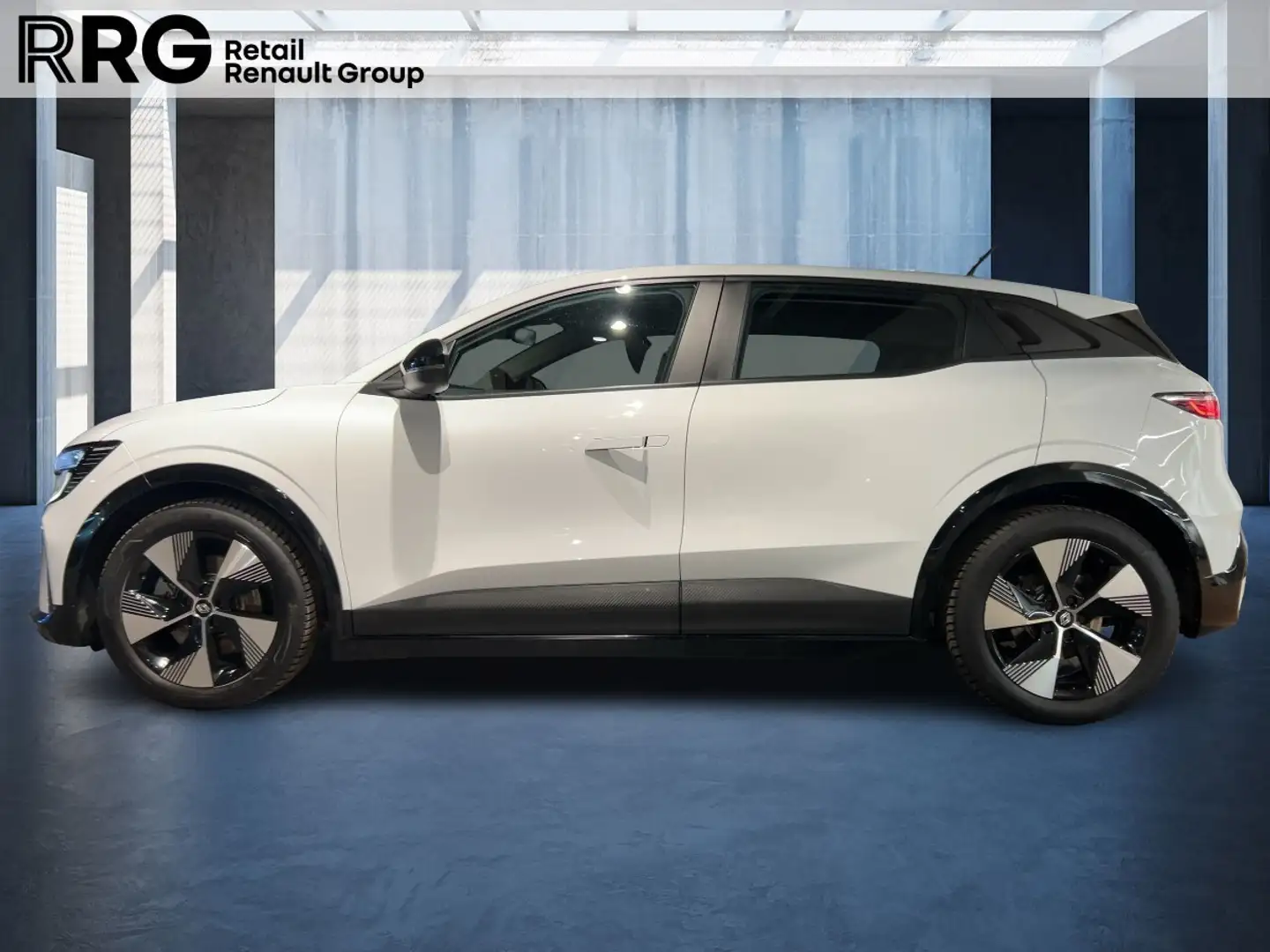 Renault Megane E-Tech EV40 130 Equilibre Apple CarPlay PDC Blanc - 2