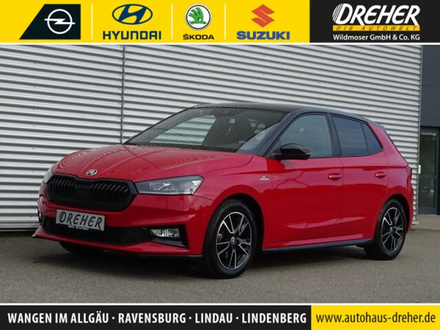Skoda Fabia Fabia 1.5 TSI Monte Carlo Autom./Kamera/PDC/LM LED Rot - 1
