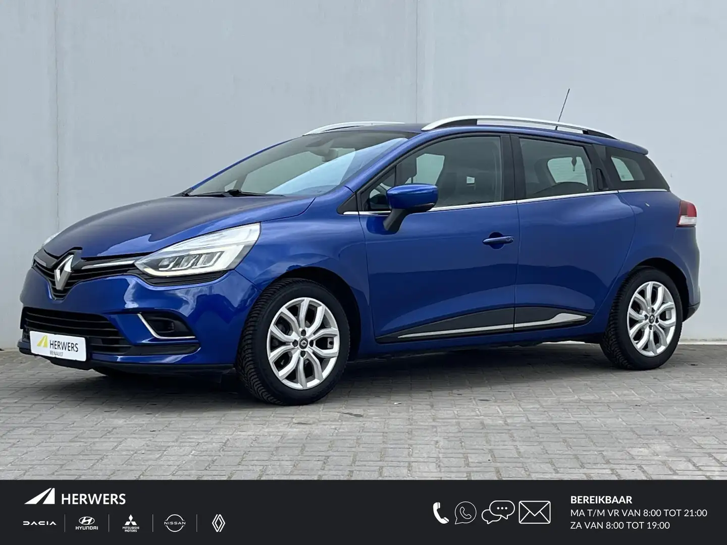 Renault Clio Estate TCe 90 Limited / Climate control / Cruise c Blauw - 1