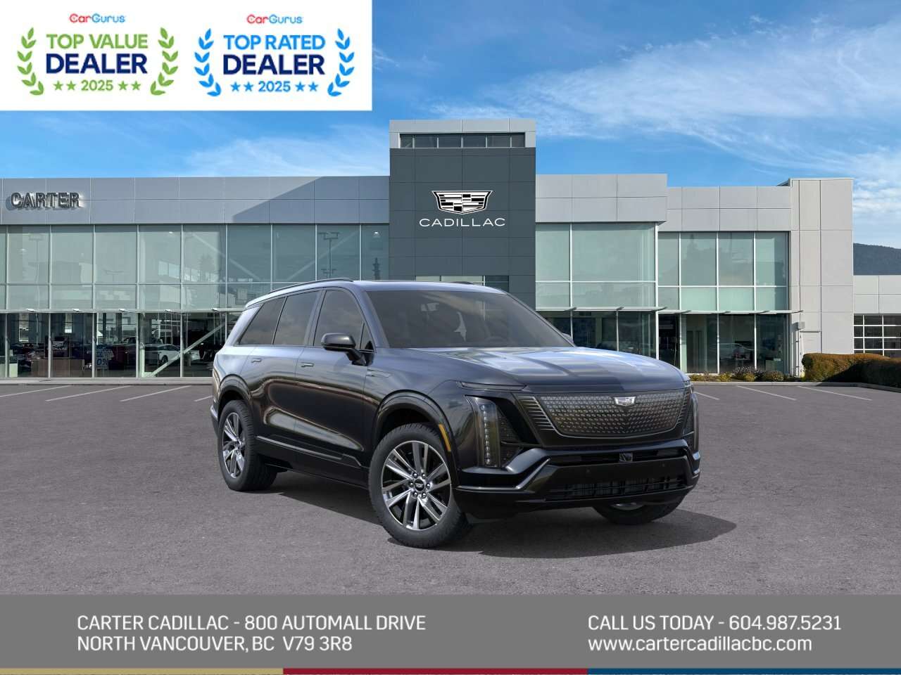 Black 2027 Cadillac VISTIQ SUV / Crossover All-Wheel Drive 1-Speed Automatic