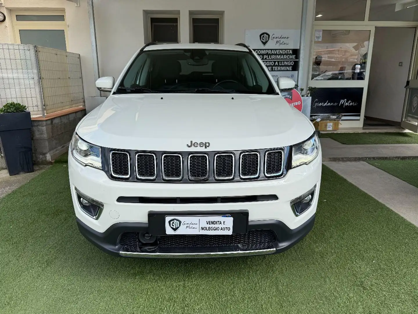 Jeep Compass 1.4 m-air Limited 4wd 170cv auto my19 Bianco - 2
