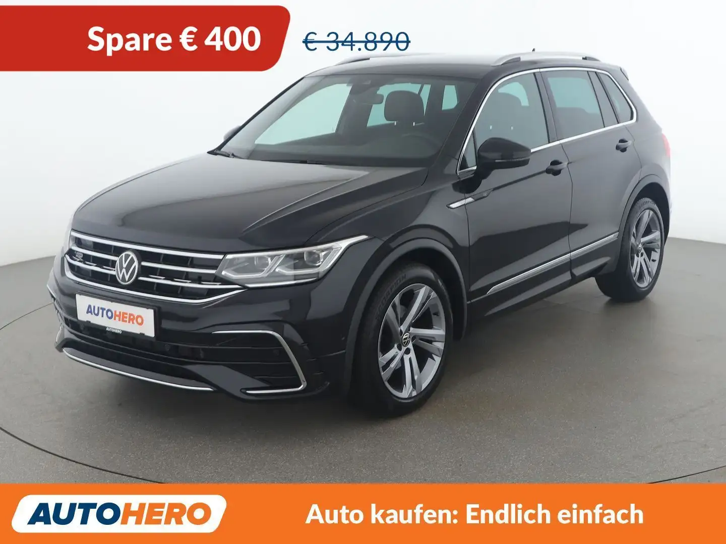 Volkswagen Tiguan 2.0 TDI R-Line Schwarz - 1