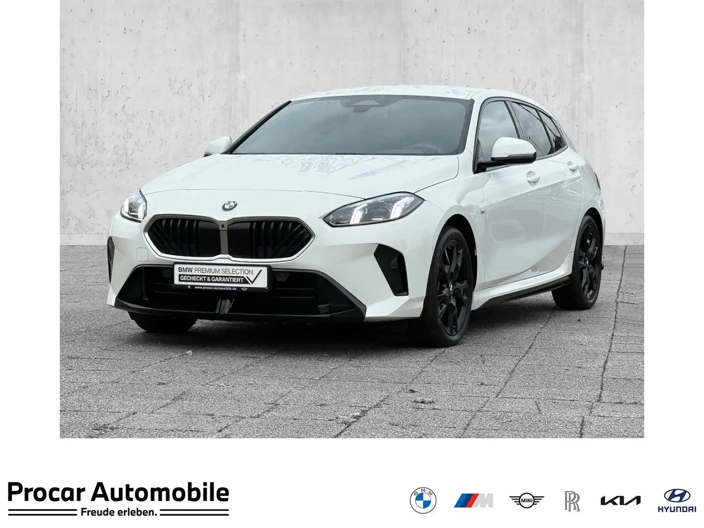 BMW 120 d DA++PA++SHZ+HuD+DAB+ADAP LED+UVM. Blanco - 1